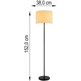GLOBO Page 152 cm 1 Brennstellen schwarz
