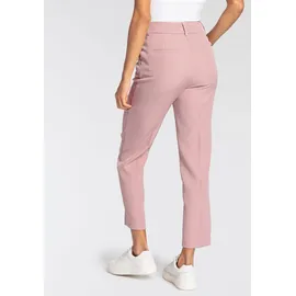 LAURA SCOTT LAURA SCOTT, Damen, Gr. 46, N-Gr, rosa, Web, Obermaterial: 90% Polyester, 10% Elasthan, figurumspielend 7/8-Länge, Hosen Anzughose, mit Bügelfalte, Topseller