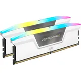 Corsair Vengeance RGB DDR5-6000 64GB Kit (2x32GB) CL30 Weiß CMH64GX5M2B6000C30W