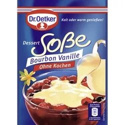 Dr.Oetker Dessert Soße Bourbon Vanille ohne Kochen 39G