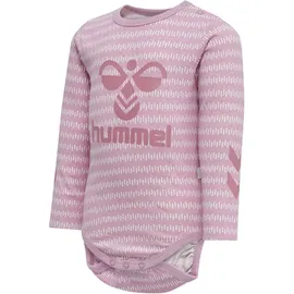 hummel hmlESME langarm Baby-Body mauve mist 74