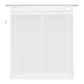 HOME WOHNIDEEN Raffrollo Jörg Plissee wollweiß 130 cm Polyester Weiß