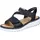 Rieker Keilsandalette Damen Schwarz 39