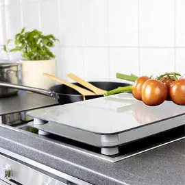 Wenko Herdabdeckplatten silber 2 St.