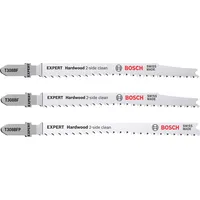 Bosch Expert Hardwood 2-side clean Stichsägeblatt Set 2-tlg. 2608900549