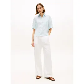 Tommy Hilfiger Kurzarmbluse blau L
