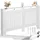 Tectake Heizkörperabdeckung Vila Lamellendesign 152,5 x 19 x 82 cm