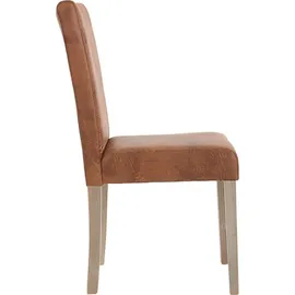 MCW 6er-Set Esszimmerstuhl Littau, Stuhl Küchenstuhl - Eiche