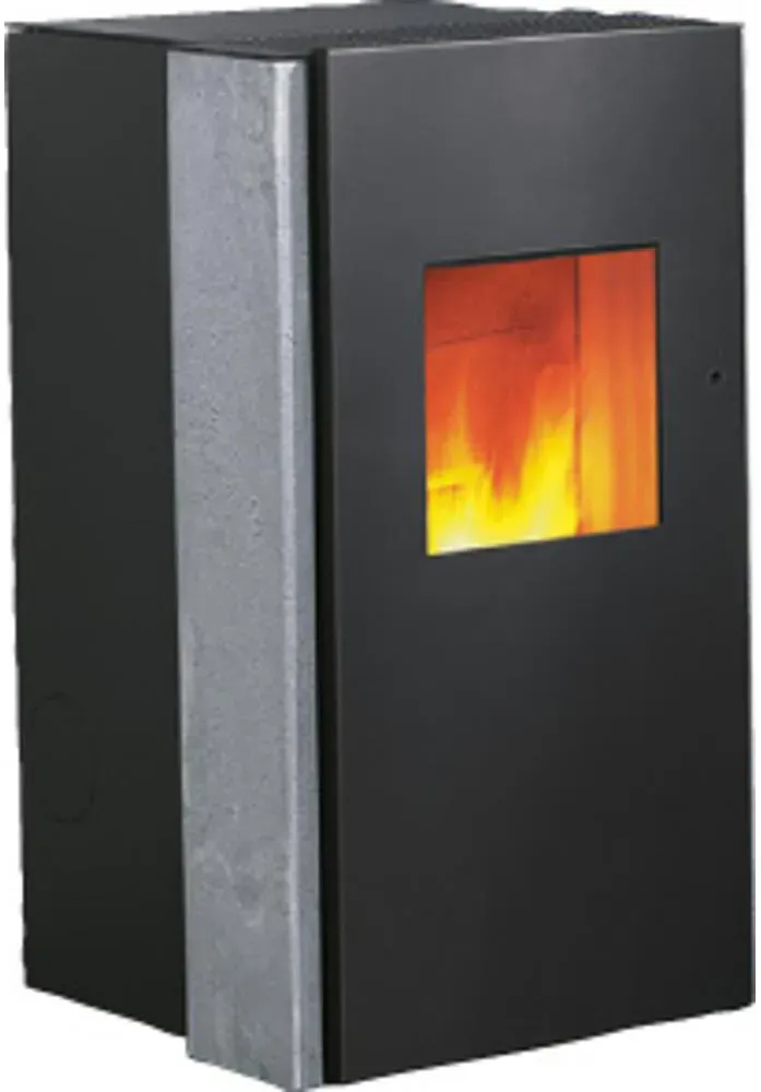 Wodtke Primärofen Frank water+, Speckstein, flache Tür, 8 kW