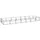 vidaXL Hundezwinger schwarz 7 m, 2 m, 70 cm