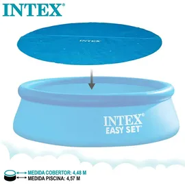 Intex Solarplane blau Ø 457 cm
