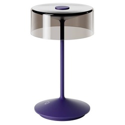 Akku-Glasleuchte Numotion 265mm pflaumenblau