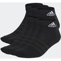 Adidas Cushioned Sportswear Ankle 6er Pack Black / White 43-45