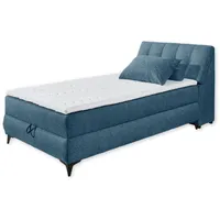 Ed exciting design ATLANTIS Boxbett 120x200 in Blau -