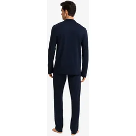 Hanro Pyjama Day & Night Blau XL