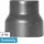 raik Ofenrohr Reduzierung 180mm - 150mm Stahlblech grau