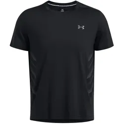 UNDER ARMOUR Iso-Chill Laser Heat kurzarm Laufshirt Herren 004 - black/castlerock/reflective M