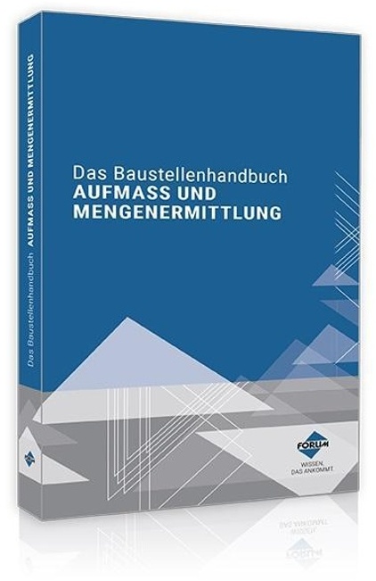 Das Baustellenhandbuch Aufmaß Und Mengenermittlung  Kartoniert (TB)