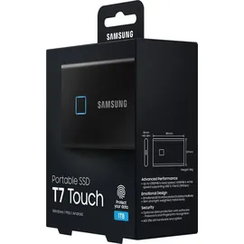 Samsung Portable T7 Touch 1 TB USB 3.2 schwarz