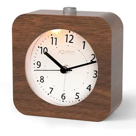 aboveClock Wecker Dunkles Holz