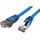 Value Patchkabel Cat.6 (Class E) S/FTP (PiMF), LSOH, blau, 1 m