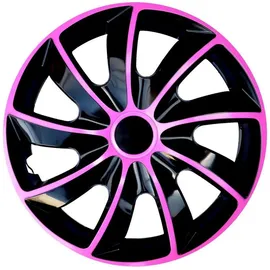 NRM Radzierblende Quad schwarz/pink 14 Zoll 4er Set