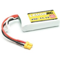 LemonRC Modellbau-Akkupack (LiPo) 11.1 V 450 mAh Zellen-Zahl: 3