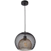 GLOBO Hängeleuchte Selina, (DH 30x150 cm, - schwarz -