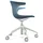Infiniti Drehstuhl Loop 5 Star Kunststoff Blau,