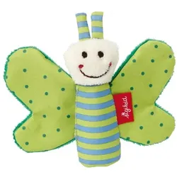 sigikid® Greifring Knister-Schmetterling grün Red Stars Collection