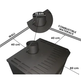 Prity WD D Stahl Schwarz