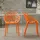 CLP Hope Stapelstuhl 59 x 60 x 80 cm orange 4 St.