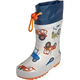 Playshoes Gummistiefel Traktor blau 22