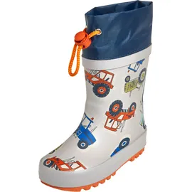 Playshoes Gummistiefel Traktor blau 22