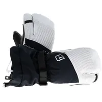 Ortovox Freeride 3 Finger Pro Skihandschuhe-Weiss-S