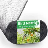 Vogelschutznetz 4x12m, Hühnernetz, Taubennetz Balkon, Pflanzennetz, Vogelnetze,