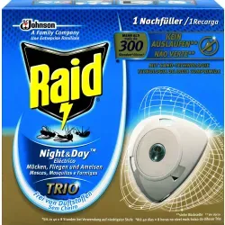 Raid® Night & Day Trio Insektenstecker 666776 , 1 Nachfüller
