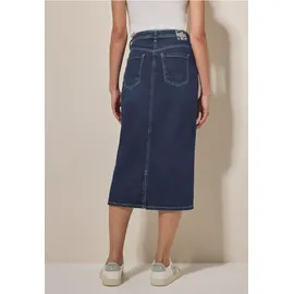 Cecil Midi Jeansrock - Blau