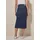 Cecil Midi Jeansrock - Blau