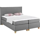 Home Affaire Houssay 200 x 220 cm H3 Bonnell-Federkernmatratze grau