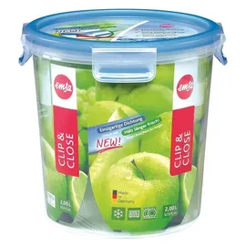 Emsa Frischhaltedose rund blau 16,3 cm 2,0 l