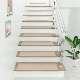 [en.casa] Stufenmatte 65 x 24 cm Beige
