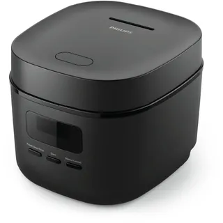 Philips 3000 Series, Dampfgarer – Reiskocher, Schwarz
