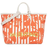 Valentino Kore Shopper Baumwolle/Synthetik Orange/Multi