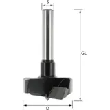Edessö Forstnerbohrer WS- (Werkzeugstahl) Durchmesser 10 mm Z=2+2