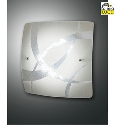 Fabas Luce LED Deckenleuchte KYMI, 30cm, 12W, 4000K, IP20, weiß FAB-3287-61-102
