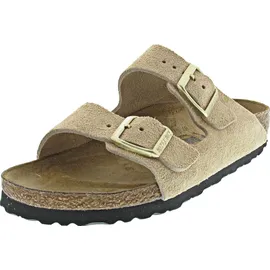 Birkenstock Arizona schmal Pantolette beige in Gr. 42 - 42