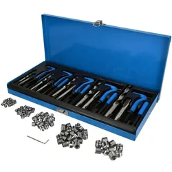 Brilliant Tools Gewindereparatur-Satz, 131-tlg. Gewindeschneidwerkzeugsatz,Sortiment, Gewindereparatur  BT541150