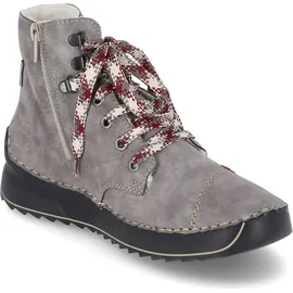 Rieker Schnürstiefel Grau