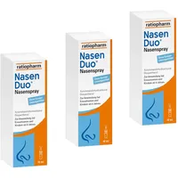 NasenDuo Erwachsene 3er Set 3X10 ml Nasenspray
